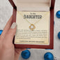 Smart Talented Beautiful Daughter | Love Knot Necklace