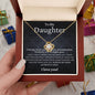 What You're Made of Daughter | Love Knot Necklace