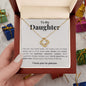 Daughter You're Beautiful in Every Way | Love Knot Necklace