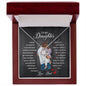 Dance in the Rain | Love Knot Necklace (Dark Background)