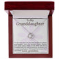 Sweetest, Kindest, Funniest Granddaughter | Love Knot Necklace