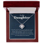 Daughter, I Carry You with Me Always | Love Knot Necklace