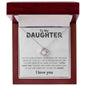 I'd Give Anything Daughter | Love Knot Necklace