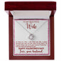 Wife Ruler of My Heart | Love Knot Necklace