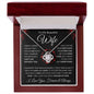 I Can't Live Without You | Love Knot Necklace