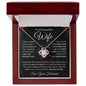 Wife I Can't Live Without You | Love Knot Necklace