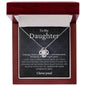 What You're Made of Daughter | Love Knot Necklace