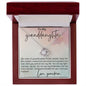 My Light, My Hope, My Joy Granddaughter | Love Knot Necklace