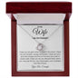 You Are Enough Wife | Love Knot Necklace