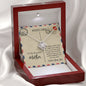 Postcard To Mom | Love Knot Necklace
