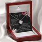 To My Mom Thank You for the Love | Love Knot Necklace
