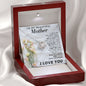 Mother My Guiding Light | Love Knot Necklace