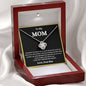 To My Mom Love Your Son | Love Knot Necklace