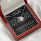 Most Beautiful Chapter | Love Knot Necklace Black Card