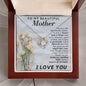 Mother My Guiding Light | Love Knot Necklace