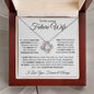 To My Loving Future Wife | Love Knot Necklace