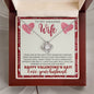 To My Amazing Wife | Love Knot Necklace
