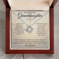 Granddaughter I Hope | Love Knot Necklace