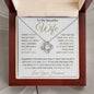 Wife Love & Light | Love Knot Necklace