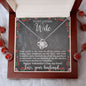 Wife Loving Light | Love Knot Necklace