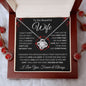 I Can't Live Without You | Love Knot Necklace