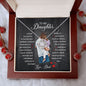 Dance in the Rain | Love Knot Necklace (Dark Background)