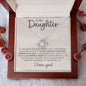 Most Precious Daughter | Love Knot necklace