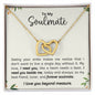 I Love You Beyond Measure | Soulmate Interlocking Hearts Necklace