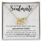 You Started it First | Soulmate Interlocking Hearts Necklace