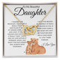 Beautiful Daughter | Interlocking Hearts Necklace