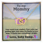 To My Mommy Everything's Alright | Interlocking Hearts Necklace