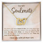 My Oath to You Soulmate | Interlocking Hearts Necklace