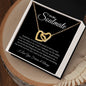 The Best Thing | Interlocking Hearts Soulmate Necklace