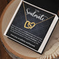 I Adore You Soulmate | Interlocking Hearts Necklace