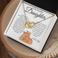 Beautiful Daughter | Interlocking Hearts Necklace