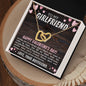 Loving You is a Dream Girlfriend | Interlocking Hearts Necklace