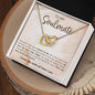 My Oath to You Soulmate | Interlocking Hearts Necklace