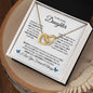Dance Like a Butterfly Daughter | Interlocking Hearts Necklace