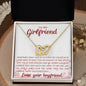 No Amount of Time Girlfriend | Interlocking Hearts Necklace