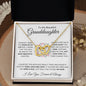 Beautiful Granddaughter | Interlocking Hearts Necklace
