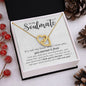 You Started it First | Soulmate Interlocking Hearts Necklace