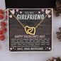 Loving You is a Dream Girlfriend | Interlocking Hearts Necklace