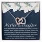 Mother & Daughter Special Bond | Interlocking Hearts Necklace