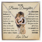 Bonus Daughter | Interlocking Hearts Necklace