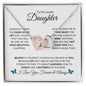Dance Like a Butterfly Daughter | Interlocking Hearts Necklace