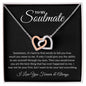 The Best Thing | Interlocking Hearts Soulmate Necklace