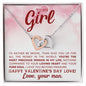 To My Girl | Interlocking Hearts Necklace