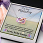 To My Mommy Everything's Alright | Interlocking Hearts Necklace