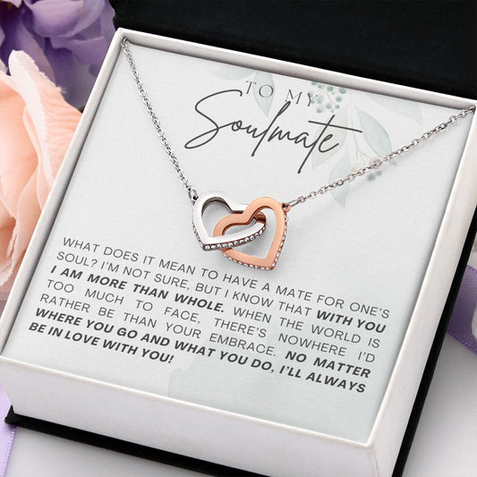 Your Embrace | Soulmate Interlocking Hearts Necklace