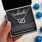 I Adore You Soulmate | Interlocking Hearts Necklace